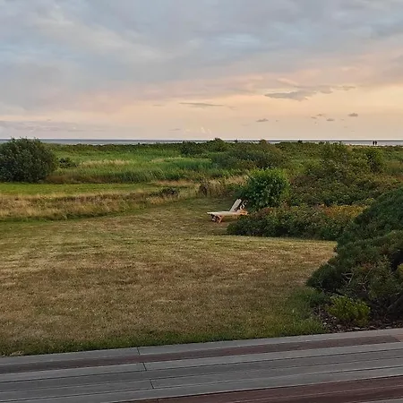 Prázdninový dům Reetdachhaus Mit Direktem Meerblick Nieblum