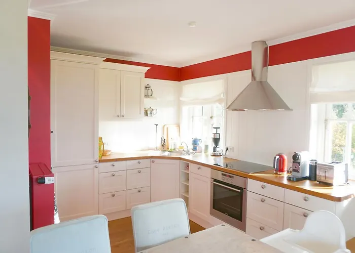 Casa de Férias Reetdachhaus Mit Direktem Meerblick Nieblum