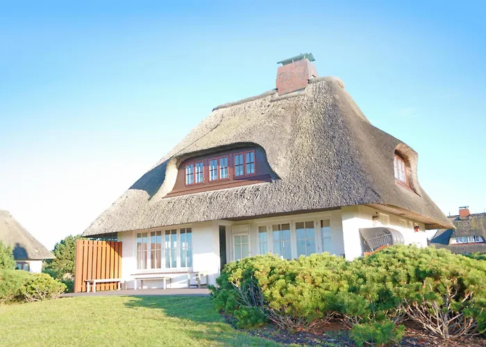 Reetdachhaus Mit Direktem Meerblick Casa de Férias Nieblum